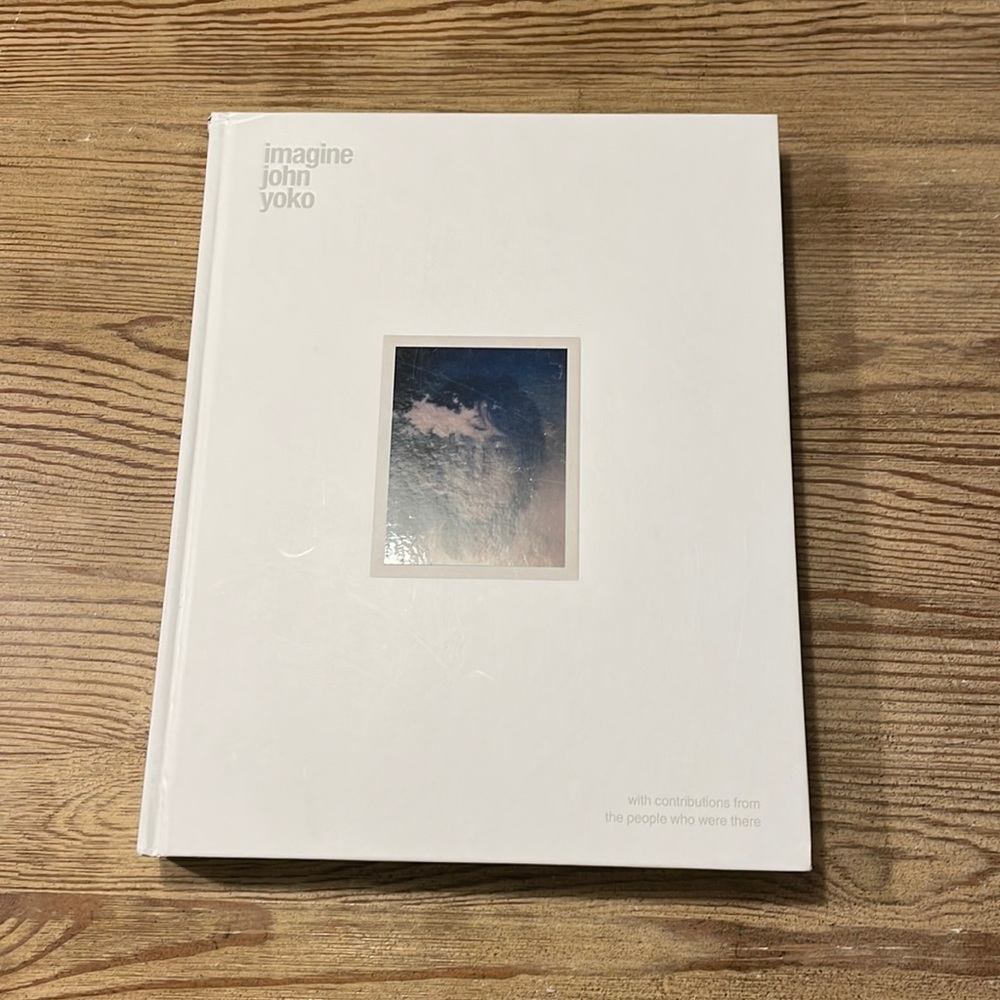 IMAGINE JOHN YOKO COFFEE/END TABLE HARDCOVER BOOK